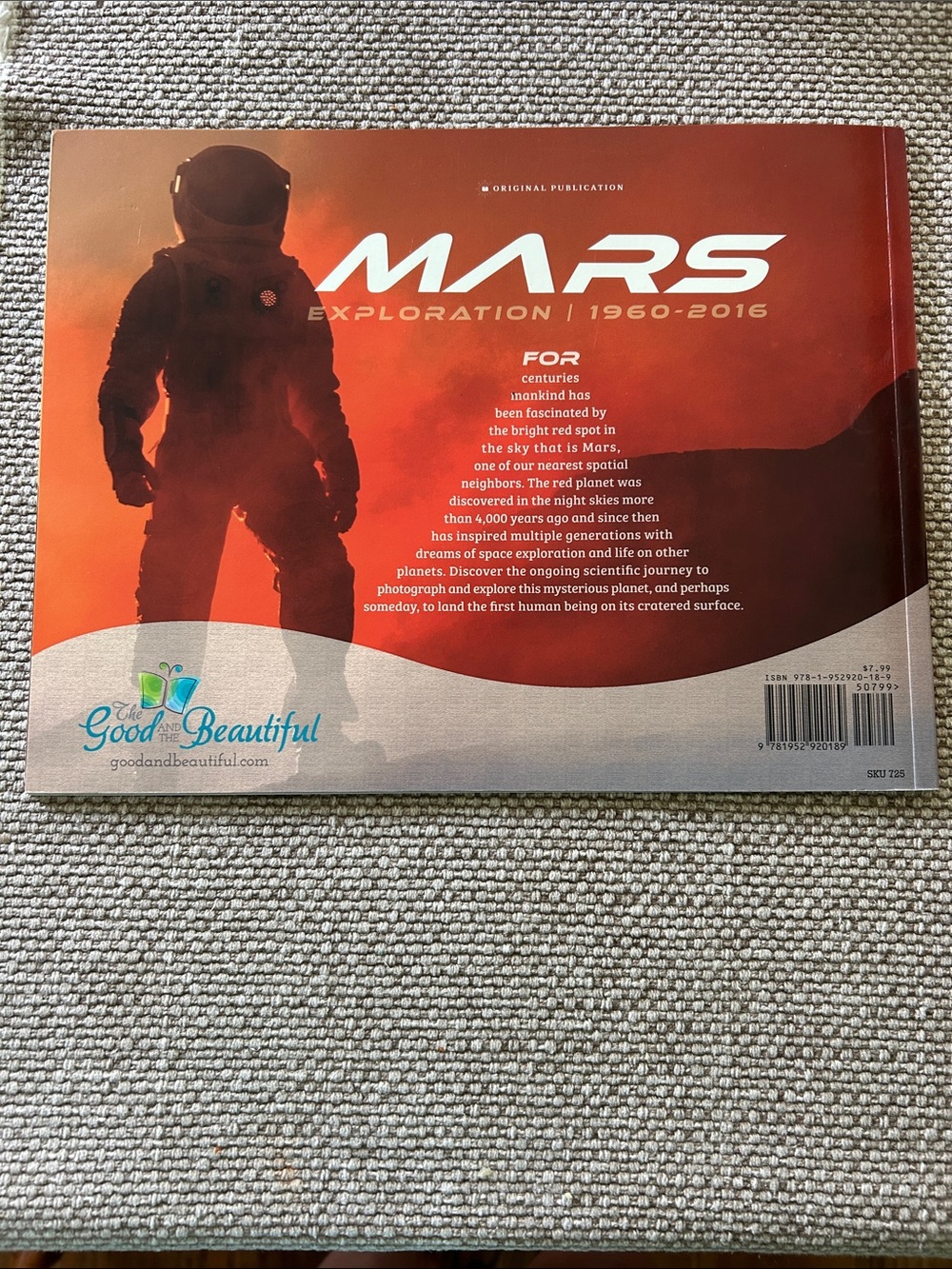 Mars Exploration Book - Red Planet Cover - Picture 2 of 5